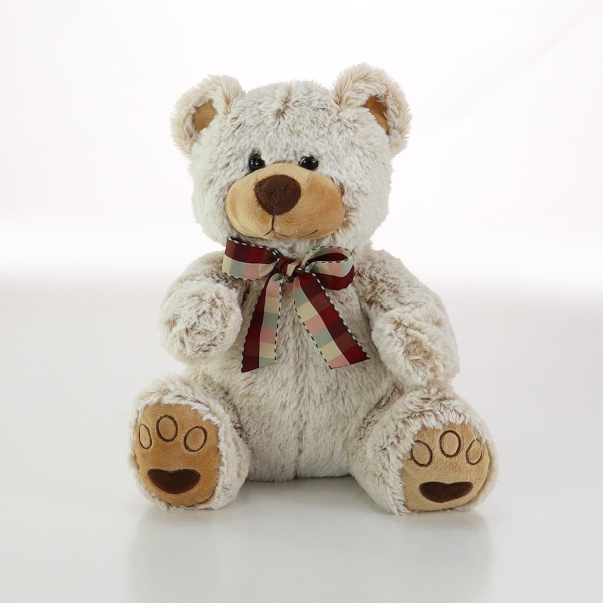 Teddy Check Bow