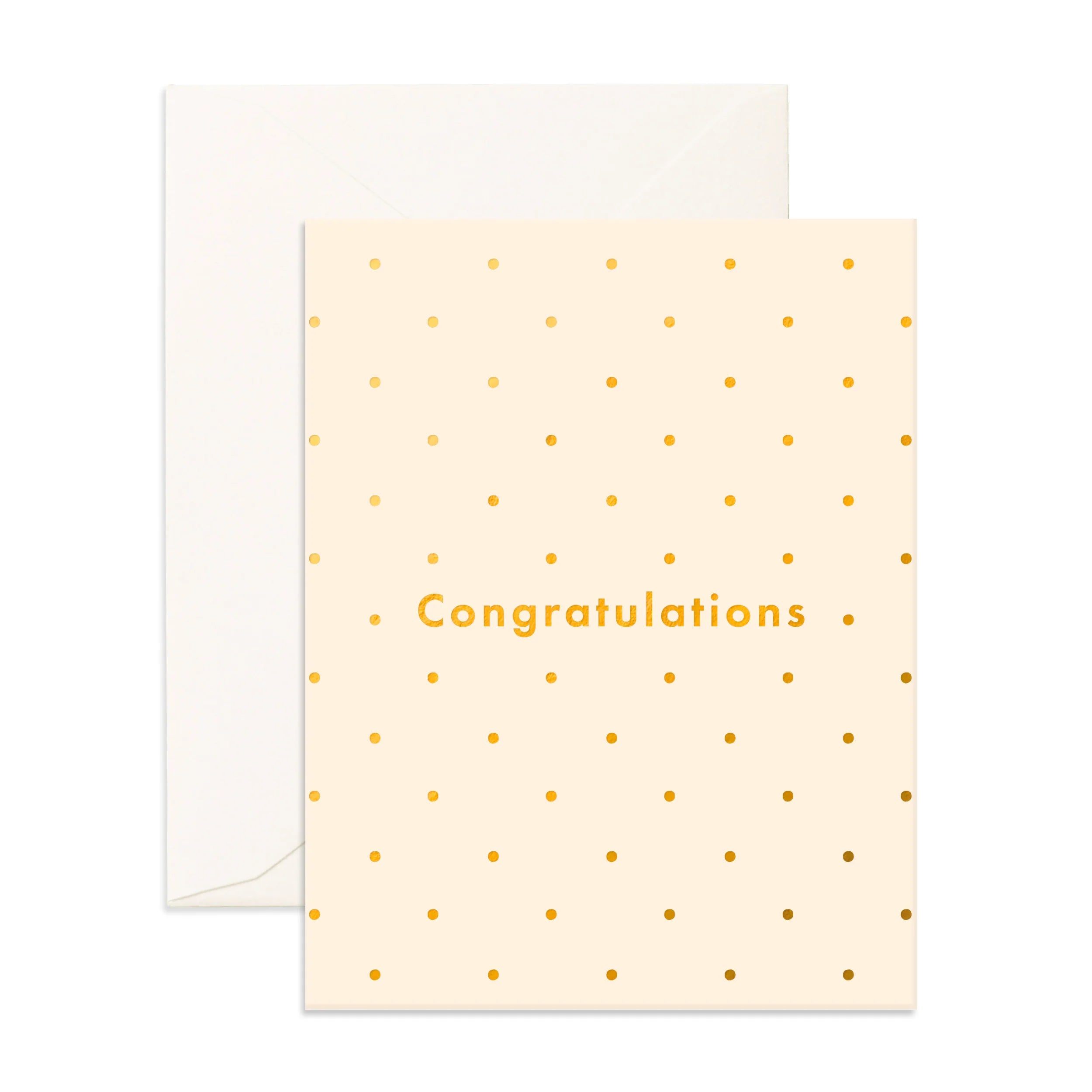 Congratulations Dots - Greeting Card