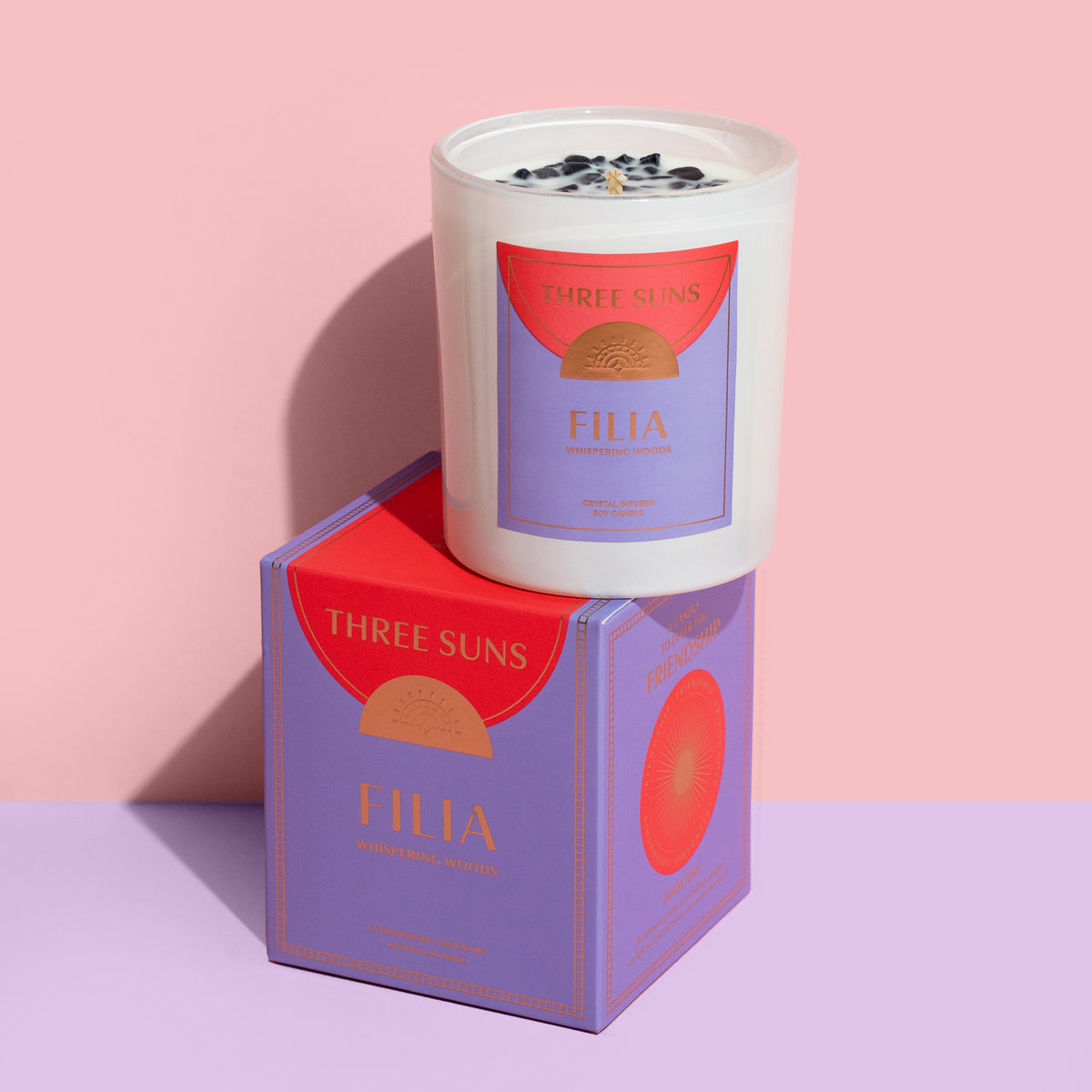 Three Suns Candles