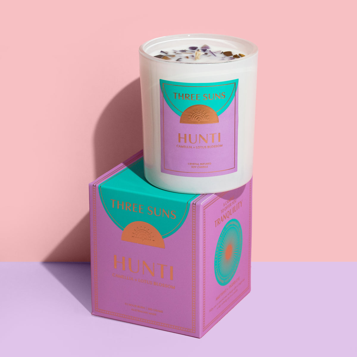 Three Suns Candles
