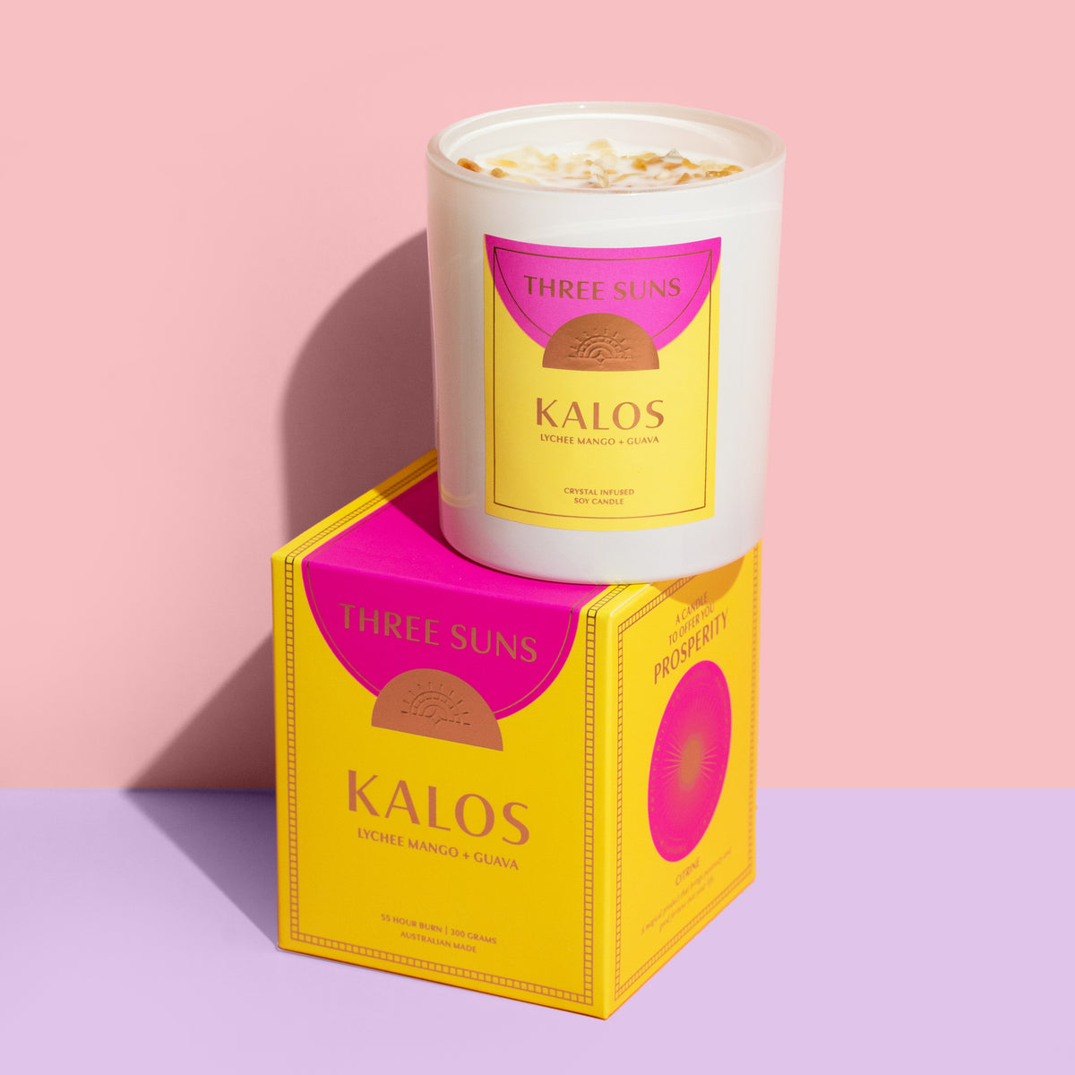 Three Suns Candles