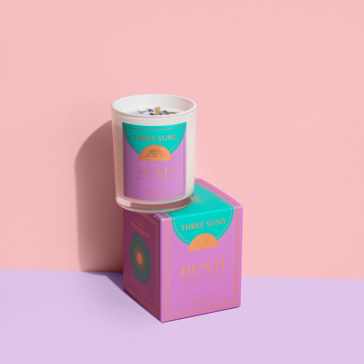 Three Suns Candles