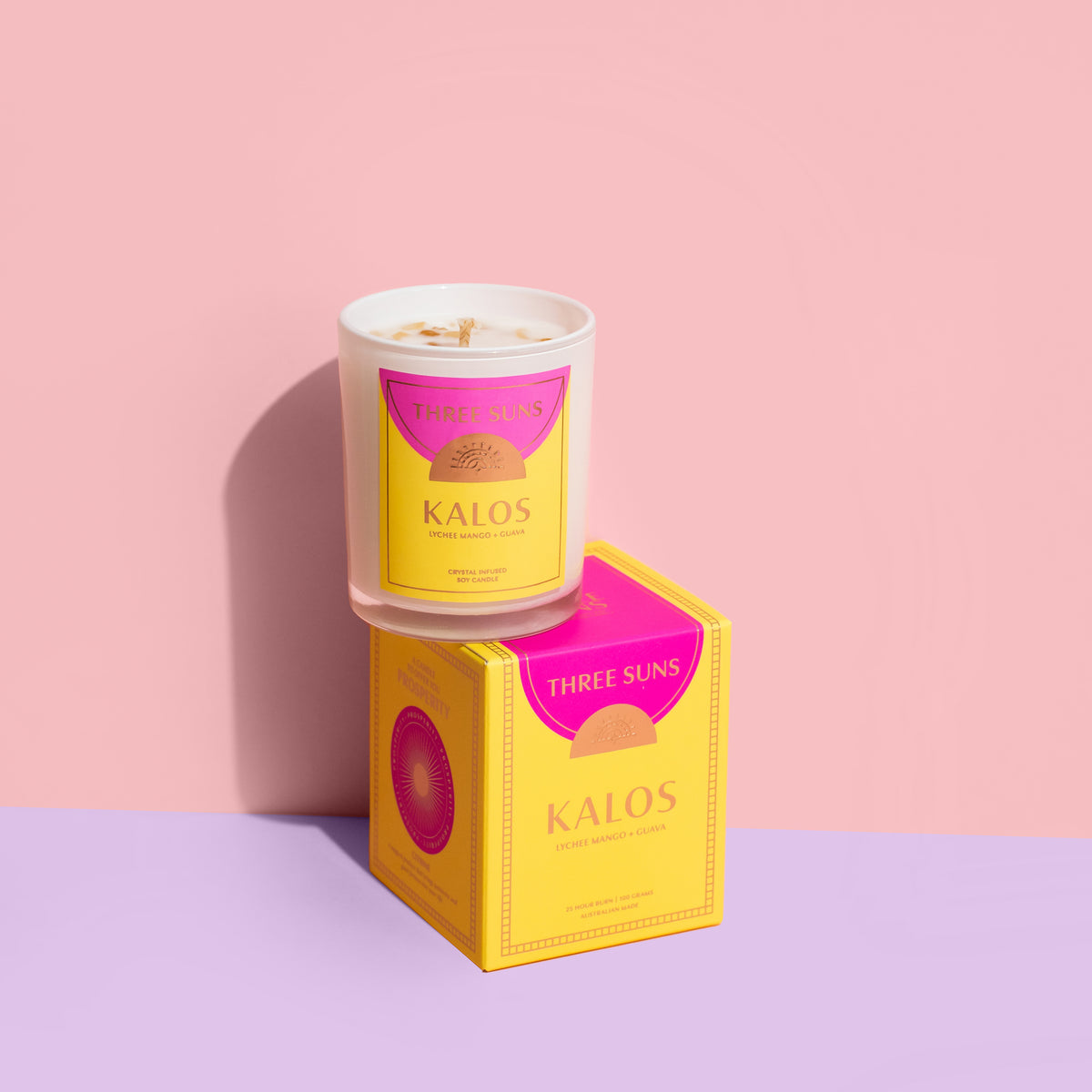 Three Suns Candles