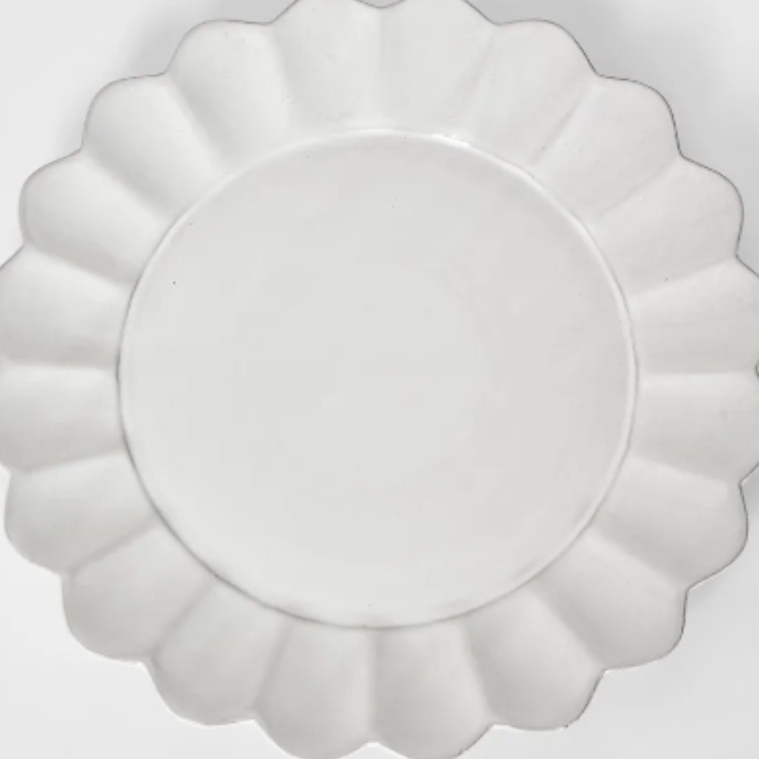 Scalloped Plate Large