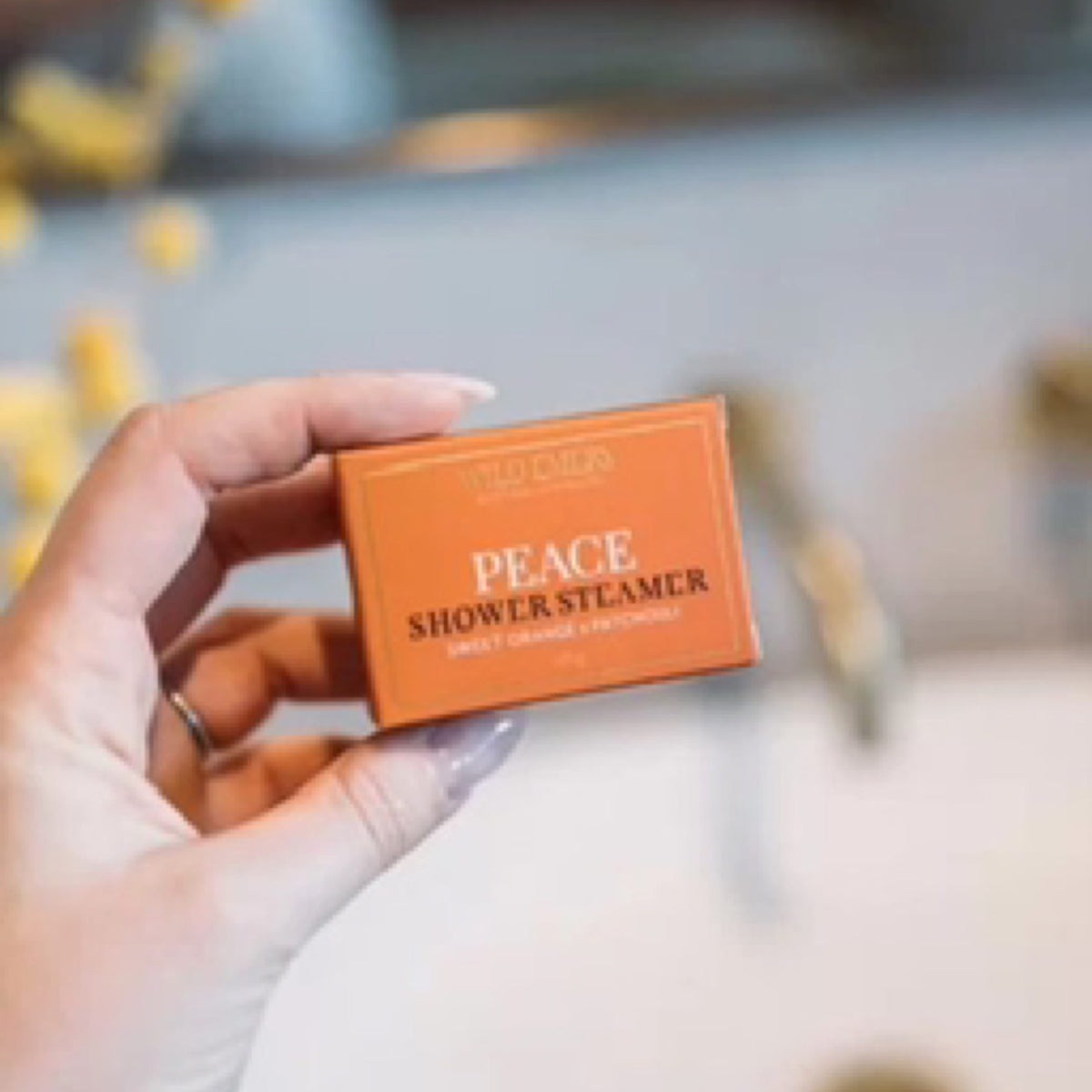 Peace Shower Steamer - Sweet Orange & Patchouli