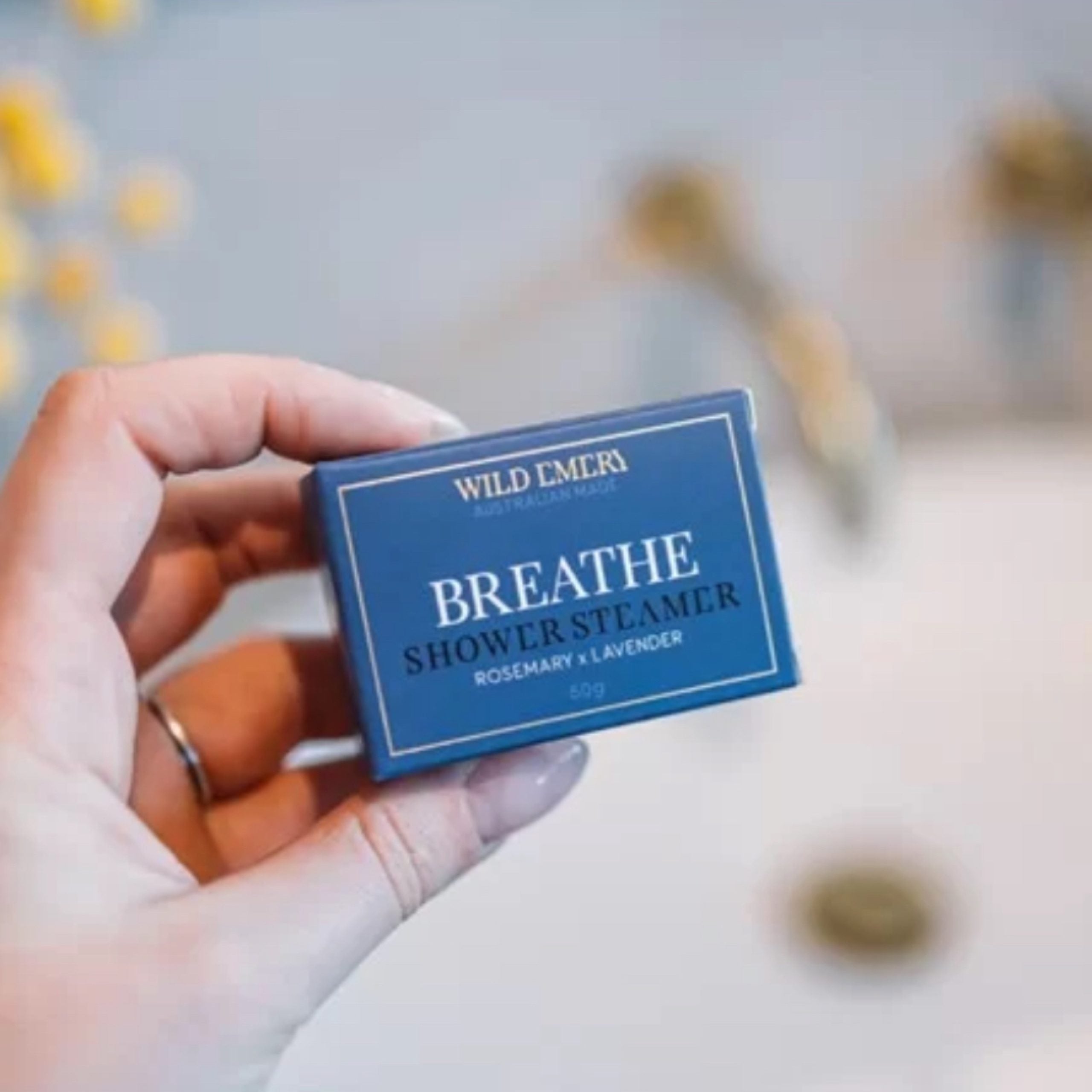 Breathe Shower Steamer - Rosemary & Lavender