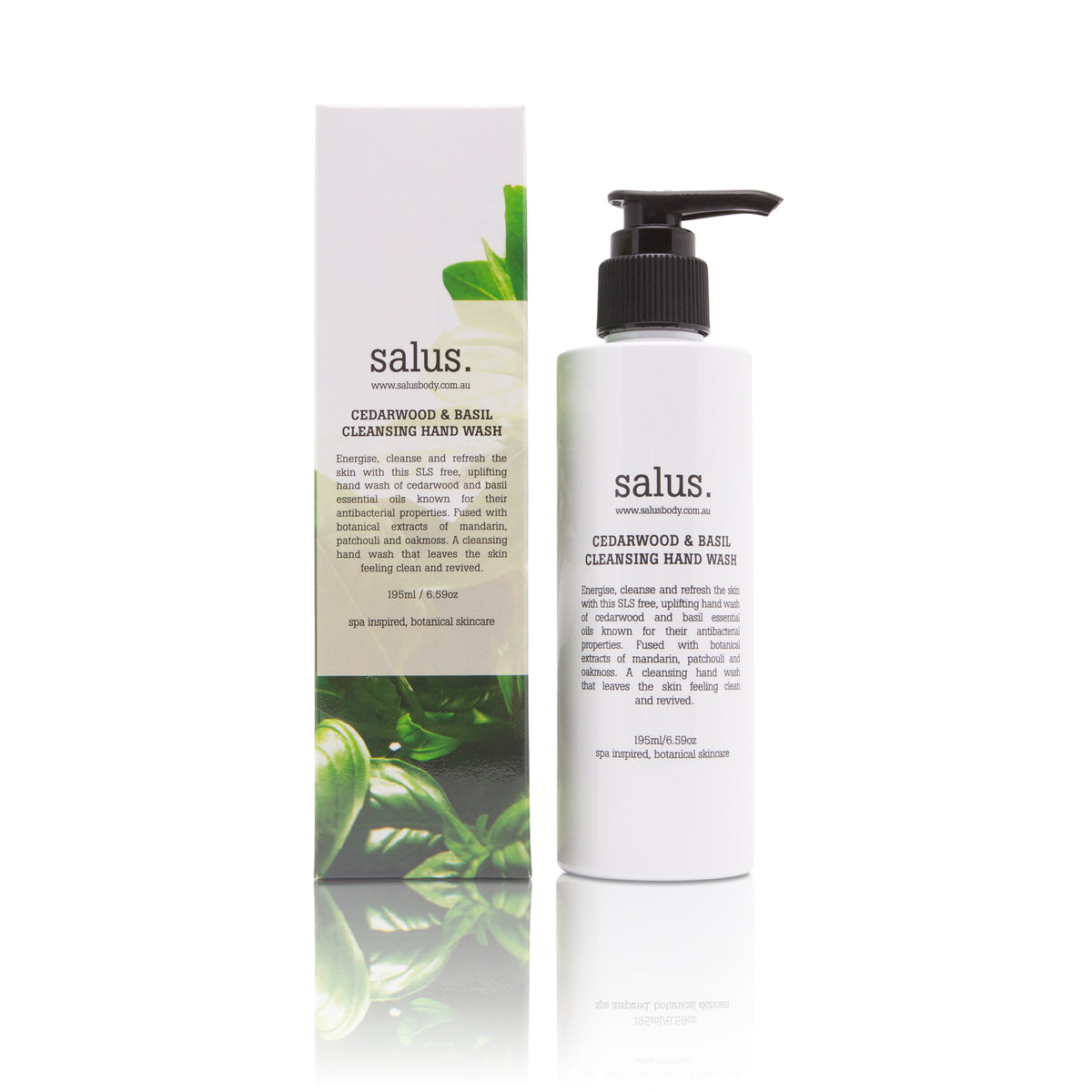 Cedarwood & Basil Cleansing Hand Wash 195mL