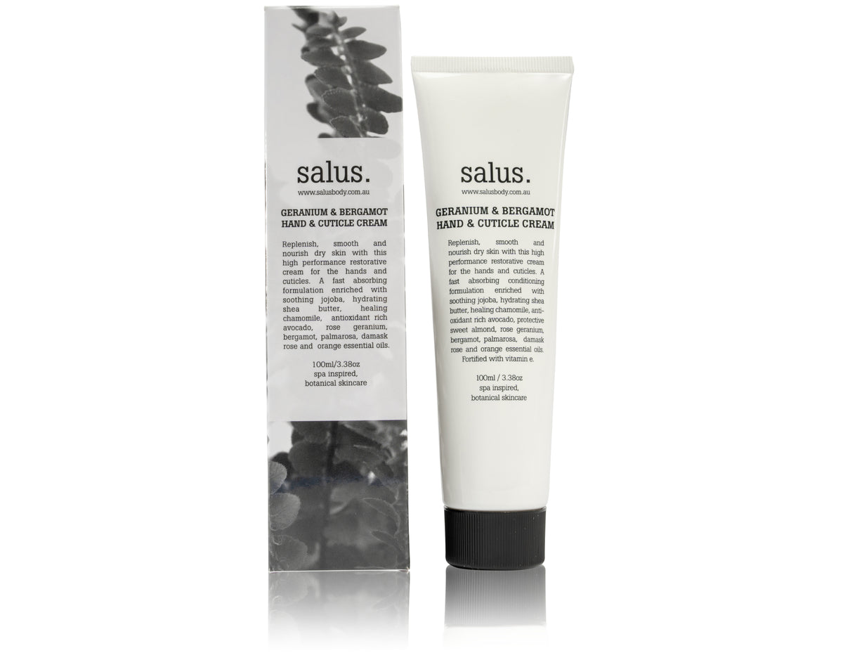 Geranium & Bergamot Hand & Cuticle Cream 100mL