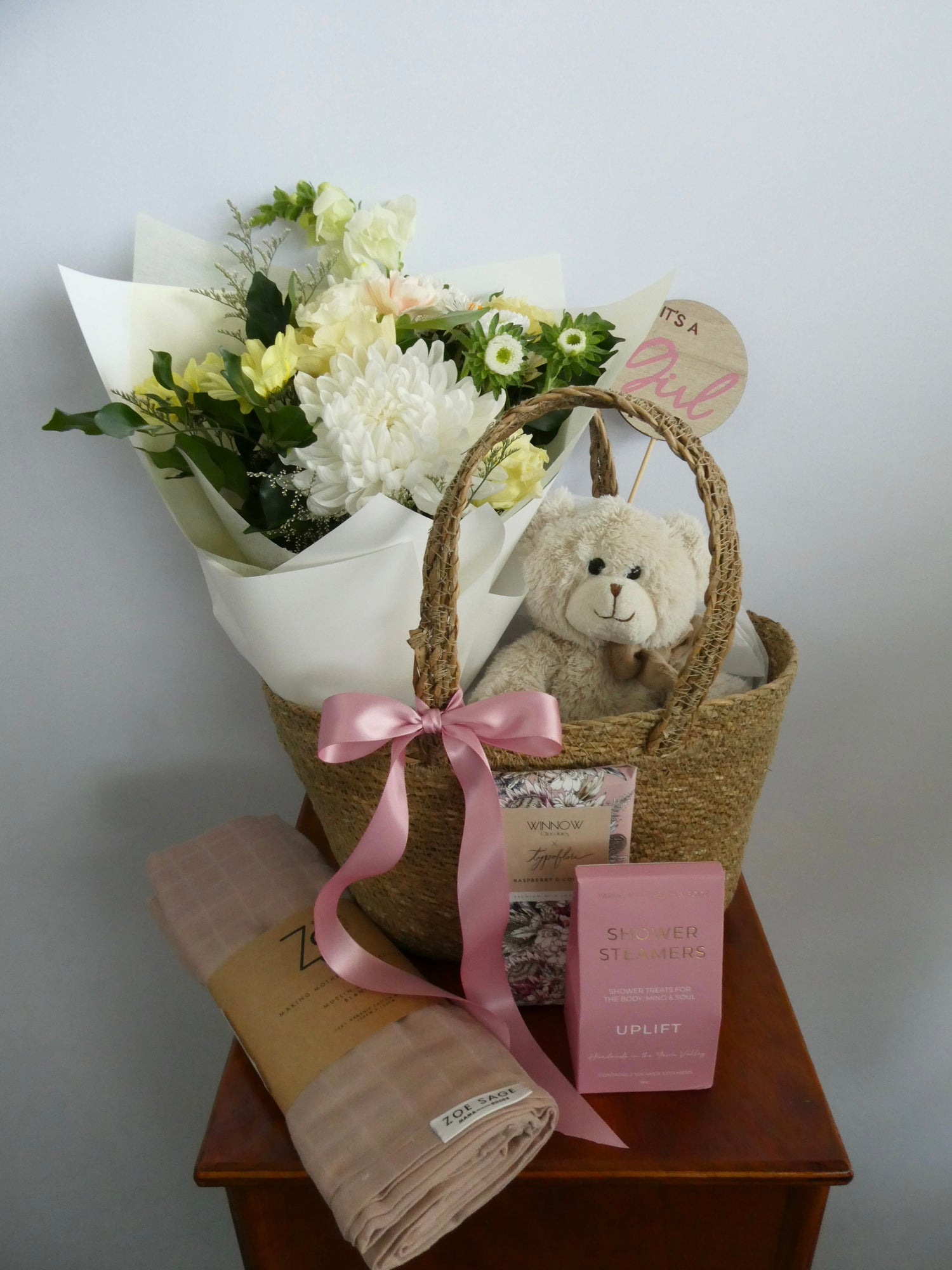New Baby Basket