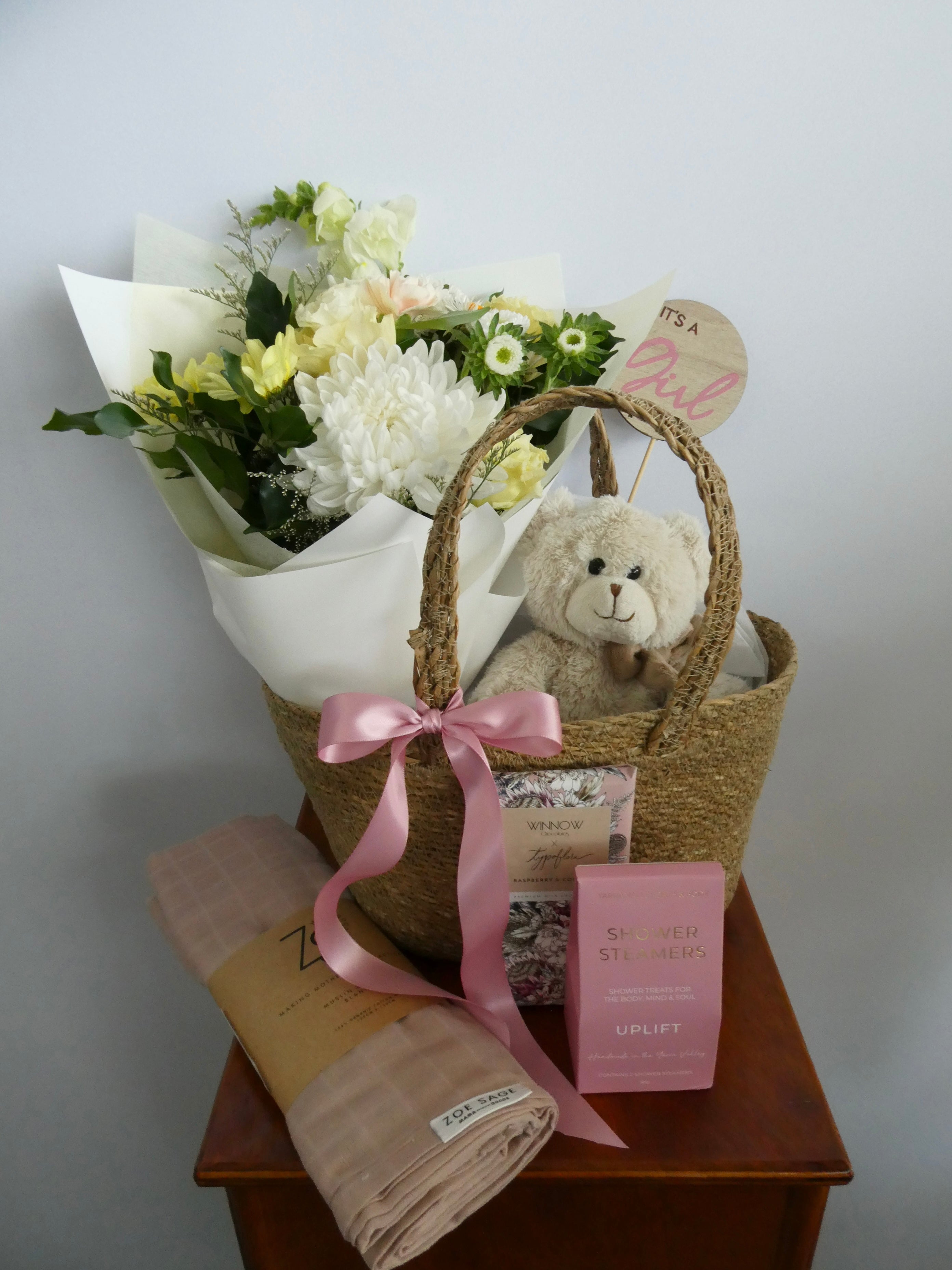 New Baby Basket