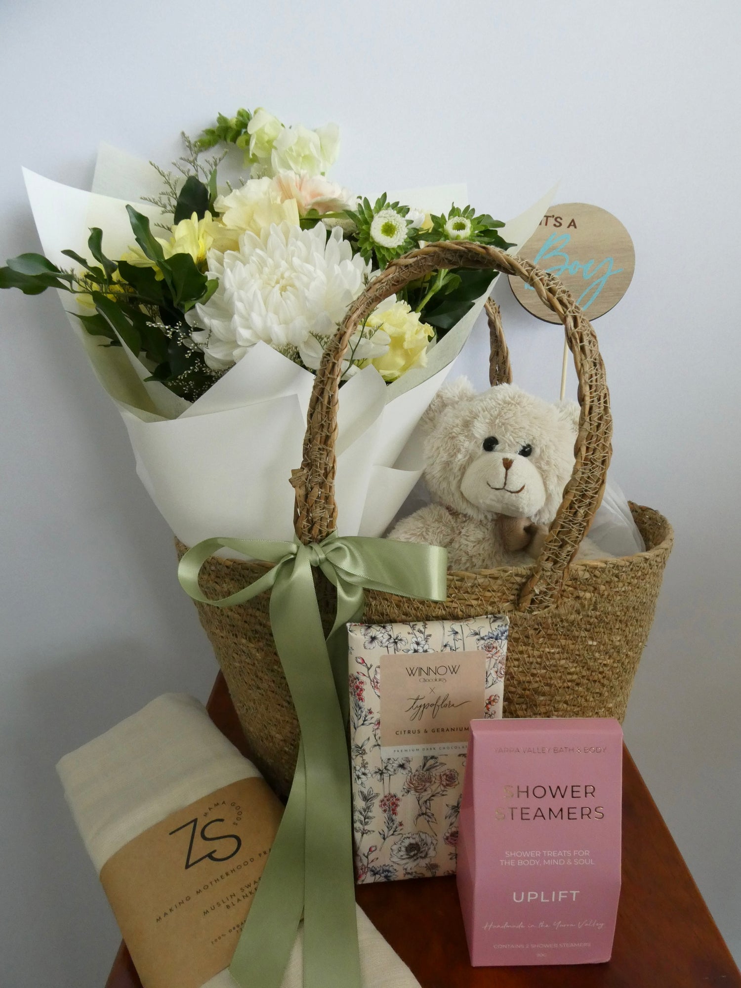 New Baby Basket