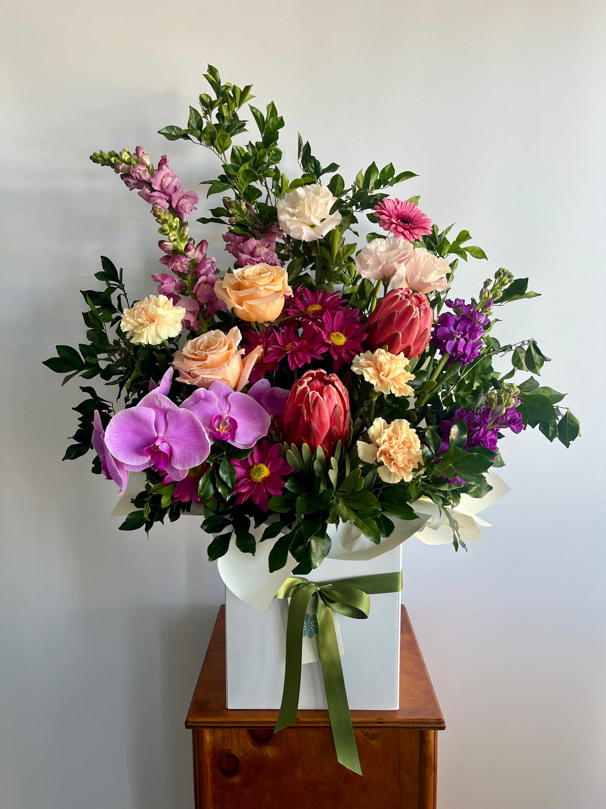 Premium Boxed Arrangement