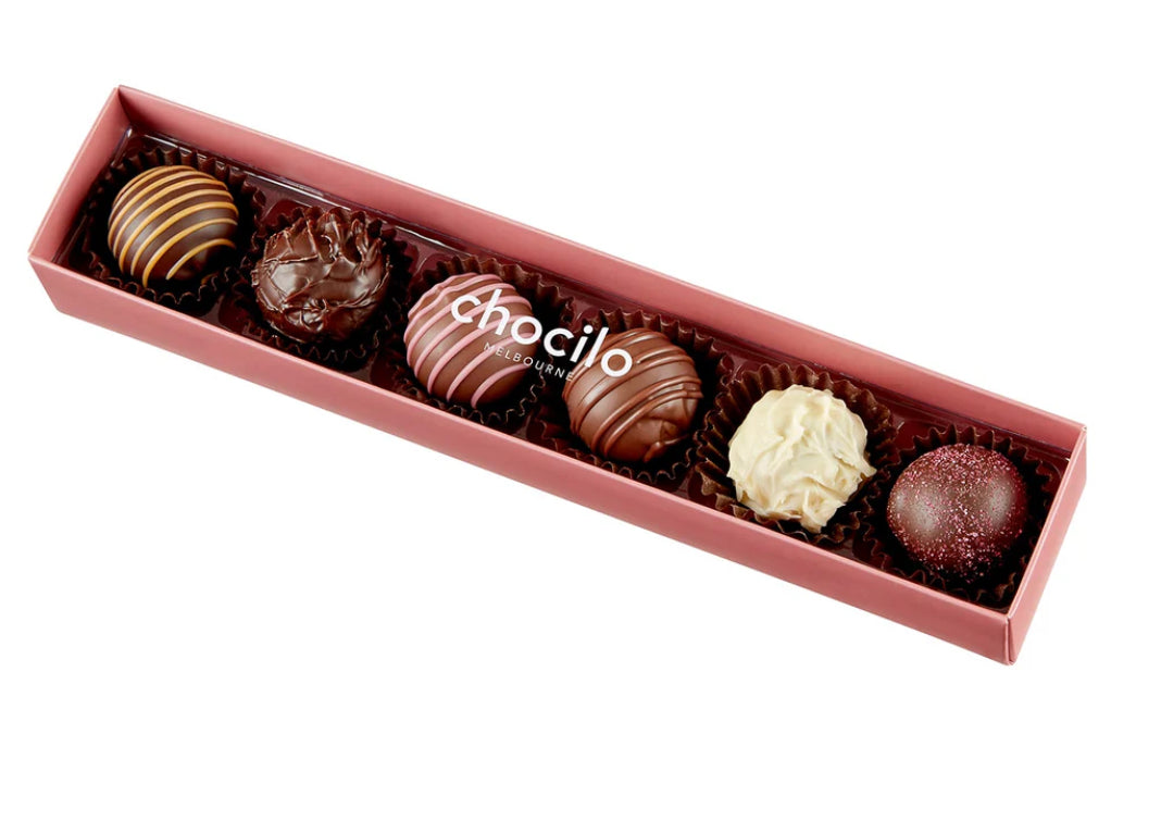 Six Pack Chocolate Truffle Assortment 75g