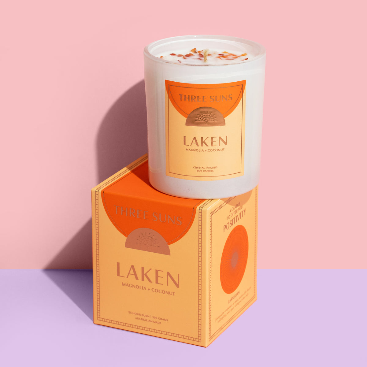 Three Suns Candles