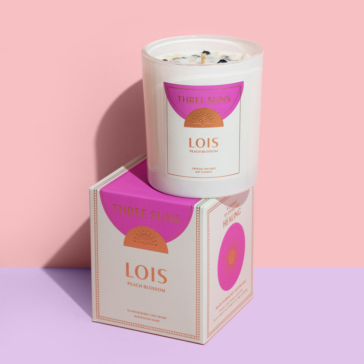 Three Suns Candles