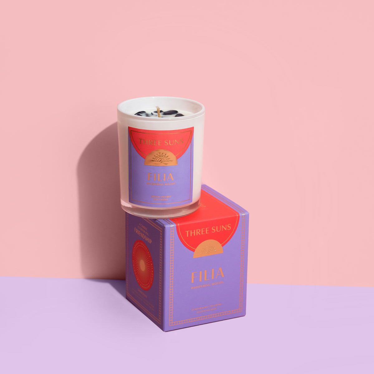 Three Suns Candles