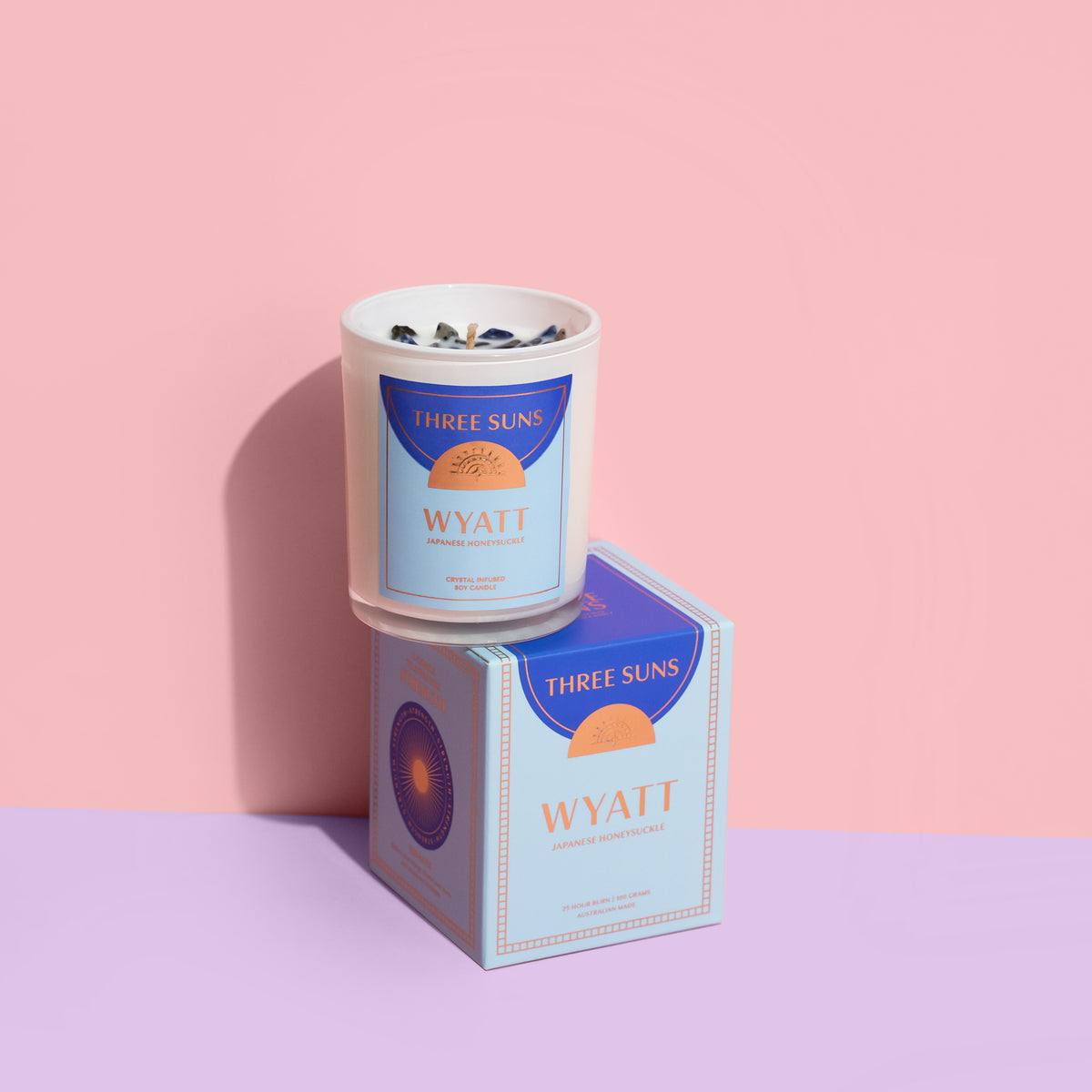 Three Suns Candles
