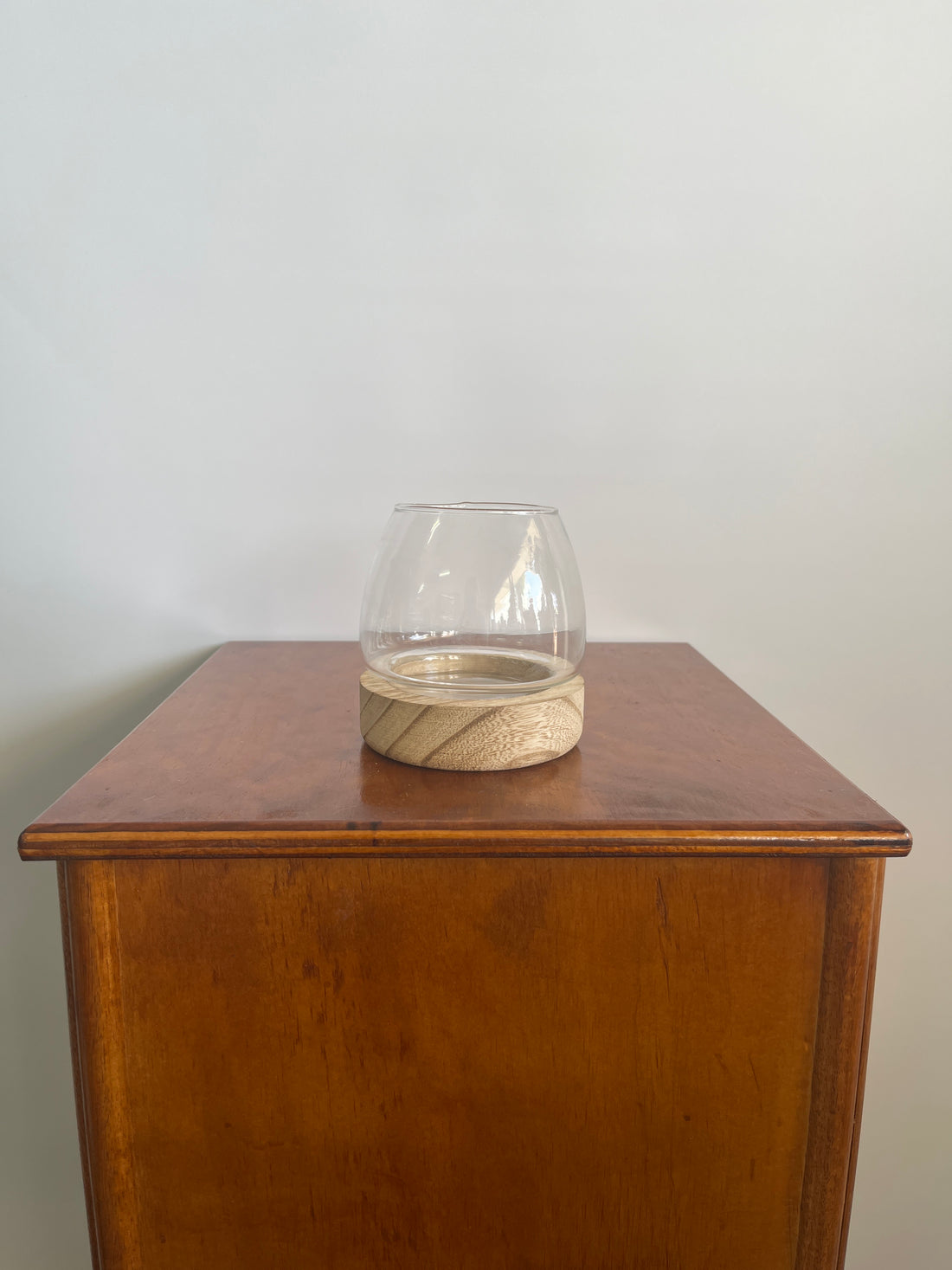 Timber Base Vase