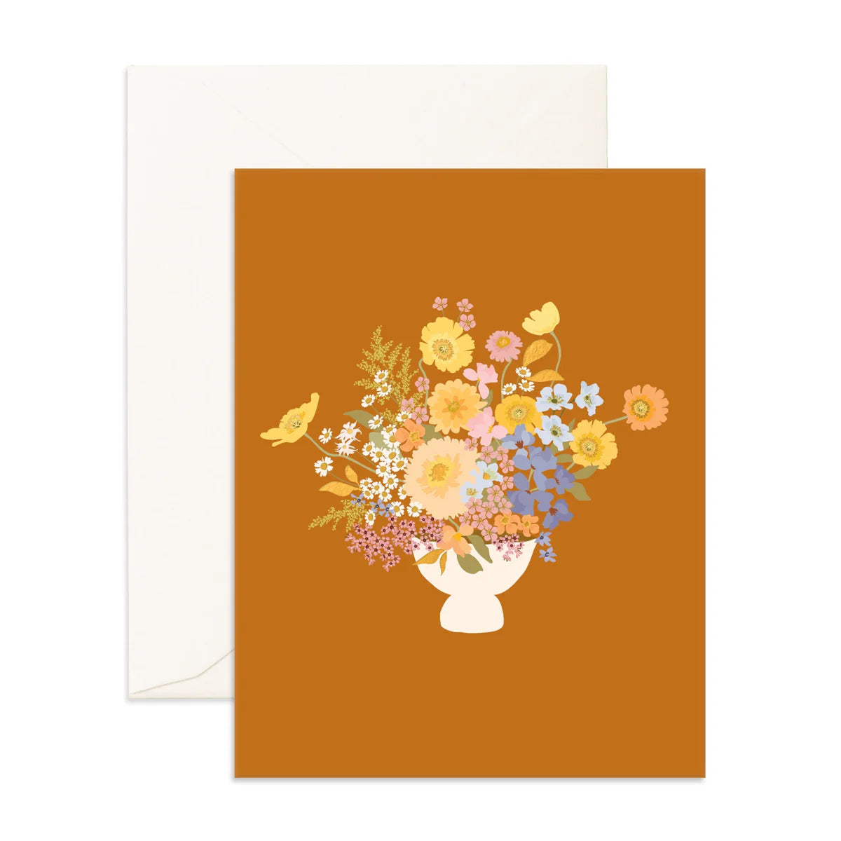 Spring Florals - Greeting Card