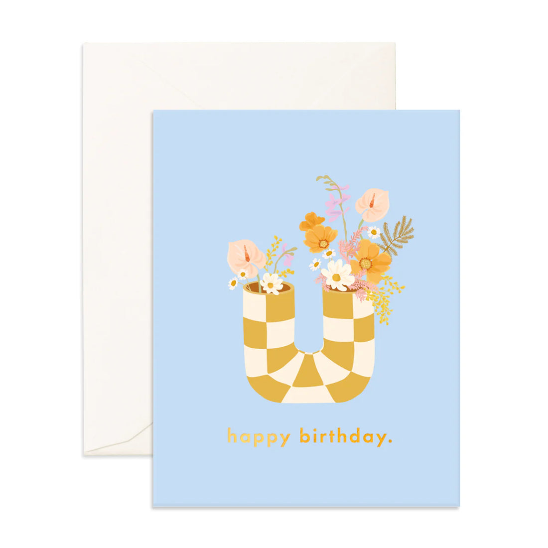 Happy Birthday Blue - Greeting Card