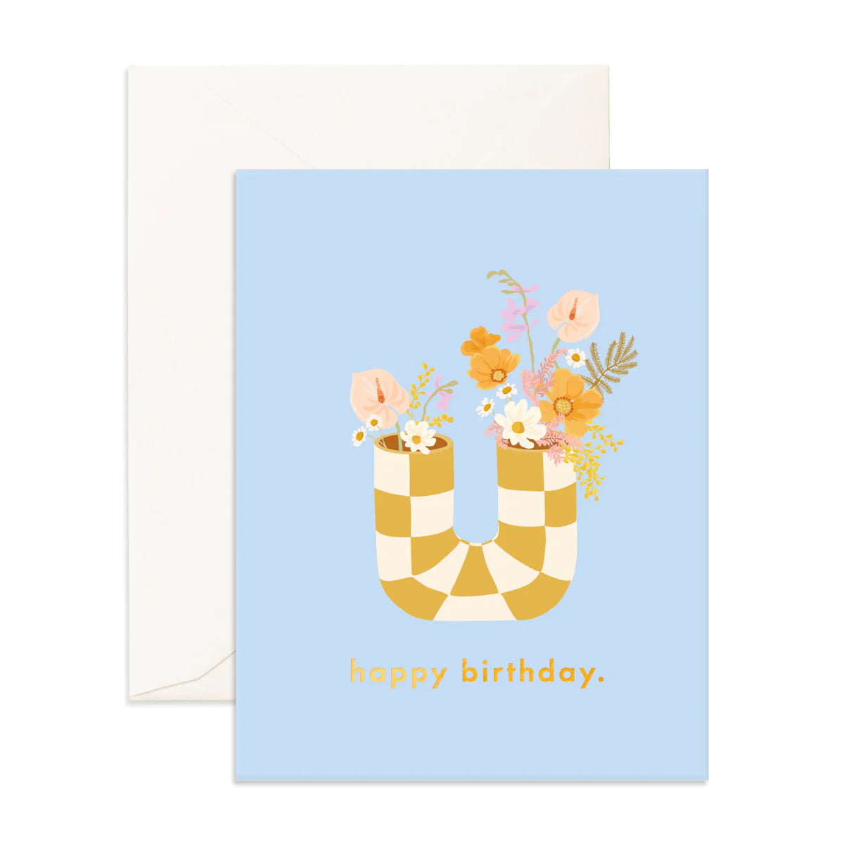 Happy Birthday Blue - Greeting Card