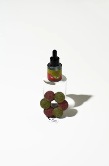 Orange &amp; Pistachio- Felt Air Freshener