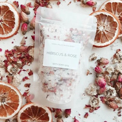 Yarra Valley Bath Soak - Hibiscus &amp; Rose