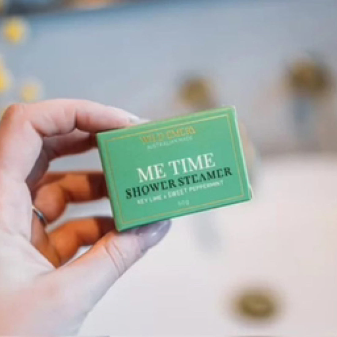 Me Time Shower Steamer - Key Lime &amp; Sweet Peppermint