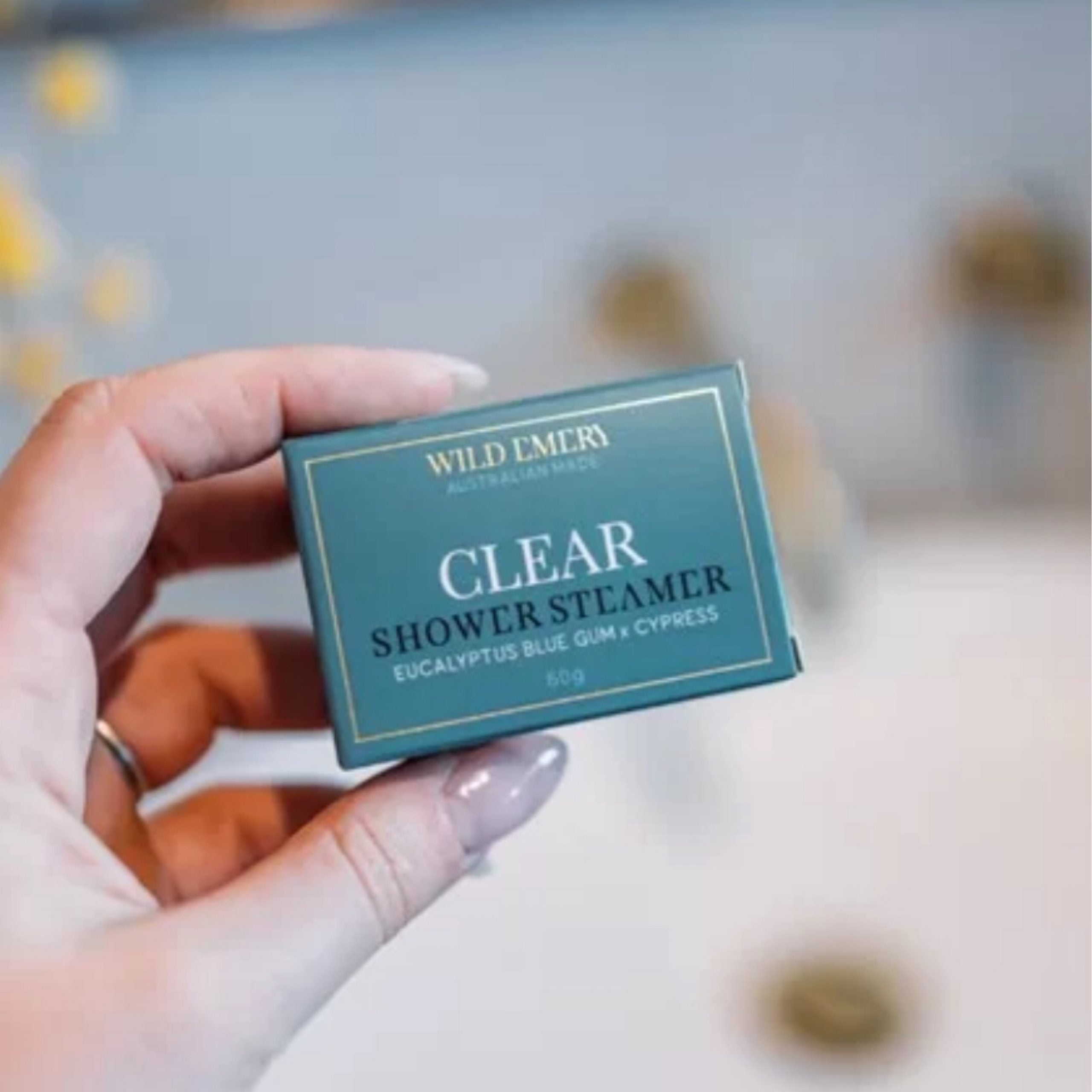 Clear Shower Steamer - Eucalyptus &amp; Cypress