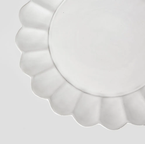 Scalloped Plate Large