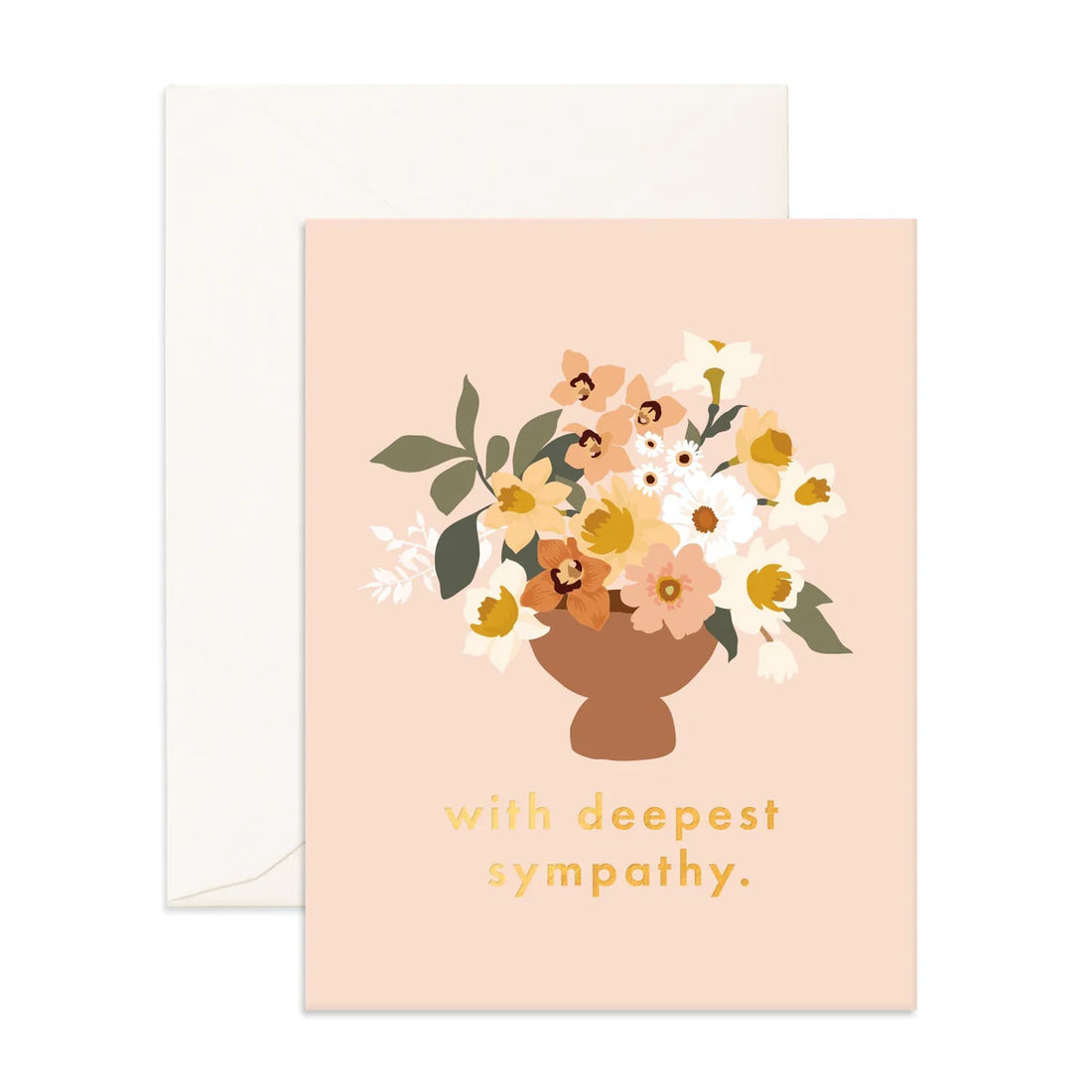 With deepest sympathy - Greeting Card